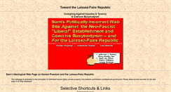 Desktop Screenshot of laissez-fairerepublic.com